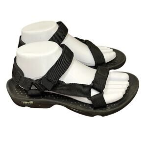 Teva Sport Sandals Black Women’s Size 7 Hiking Outdoor Hook Loop